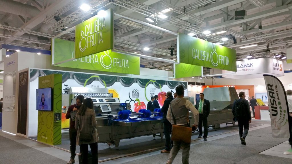 Calibrafruta @ FRUIT LOGISTICA | A stand by Bleach Global — at FRUIT LOGISTICA.