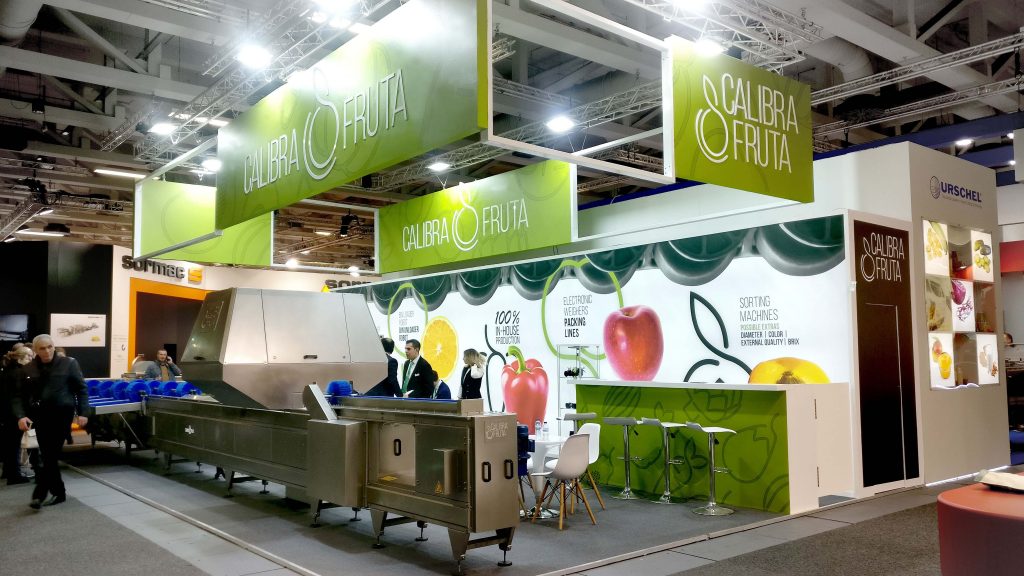 Calibrafruta @ FRUIT LOGISTICA | A stand by Bleach Global — at FRUIT LOGISTICA.