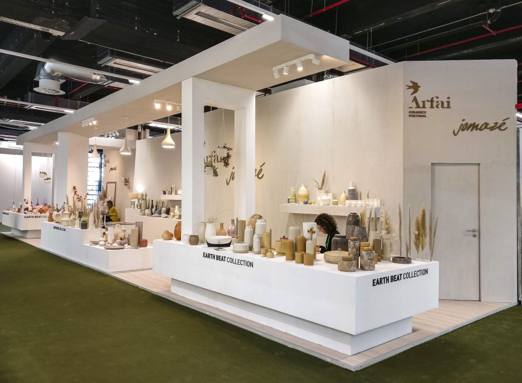 Arfai Ceramics Portugal & Jomaze | A stand by Bleach Global — at Ambiente.