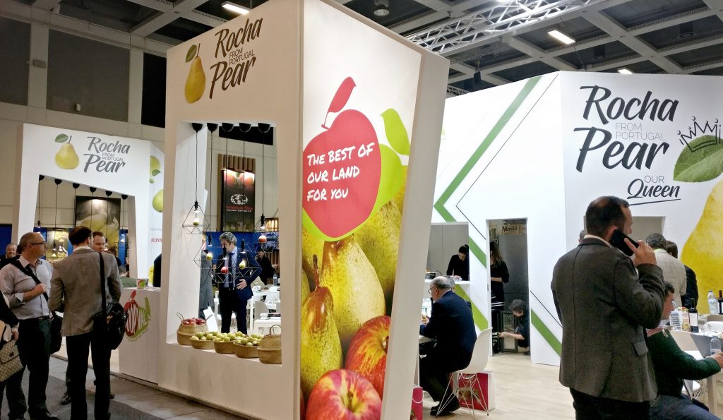 TriPortugal, Granfer, Coopval @ FRUIT LOGISTICA | A stand by Bleach Global — at FRUIT LOGISTICA.
